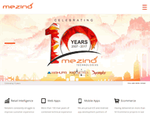Tablet Screenshot of mezino.com
